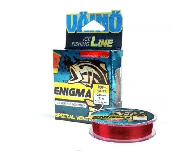 Hovedbilde VÄINÖ ENIGMA RØD 0,16mm - isfiskesene