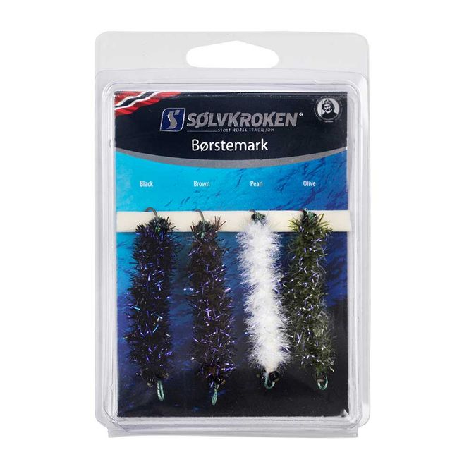 Hovedbilde Børstemark fra Sølvkroken - 4 stk
